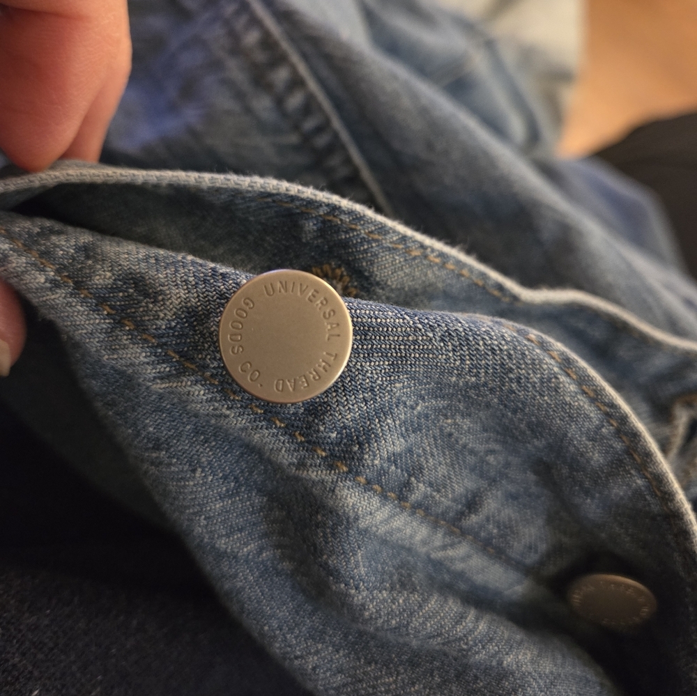 Universal Thread Denim Button-Up Dress - Picture 9 of 12